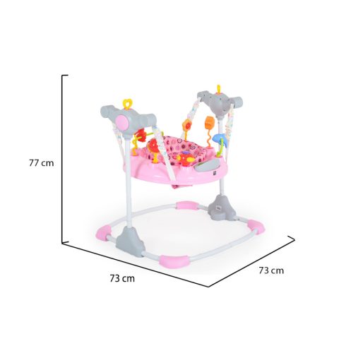 Moni Vista interaktív ugráló - Rózsaszín 