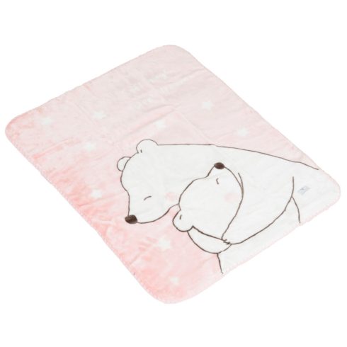 Cangaroo Softy pihe puha takaró 80x110 cm - Sweet hugs rózsaszín 