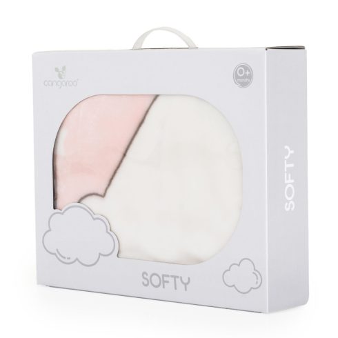 Cangaroo Softy pihe puha takaró 80x110 cm - Sweet hugs rózsaszín 