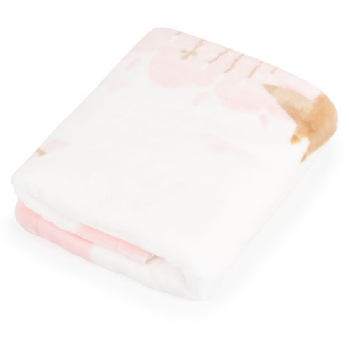 Cangaroo Baba takaró Little Friends 80x110 cm - rózsaszín 