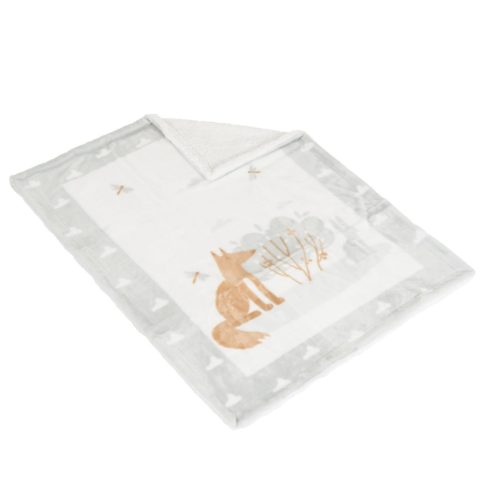 Cangaroo Baba takaró Little Friends 80x110 cm - szürke 