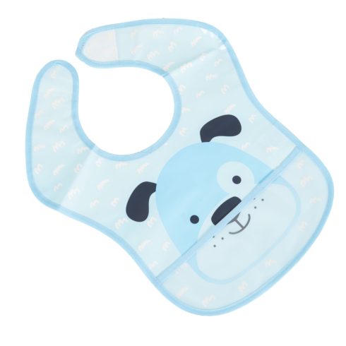 Cangaroo Moody előke, zsebes, tépőzáras - kék kutyus