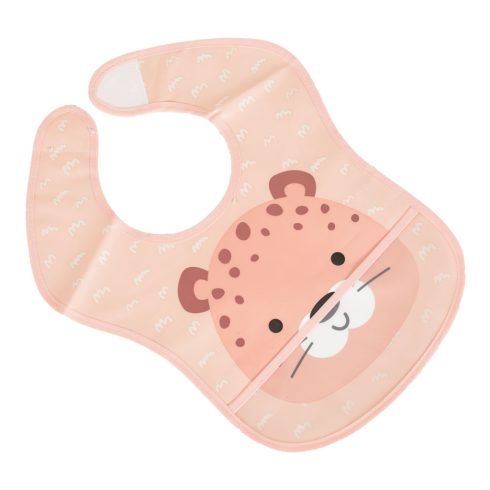 Cangaroo Moody előke, zsebes, tépőzáras - rózsaszín leopárd 