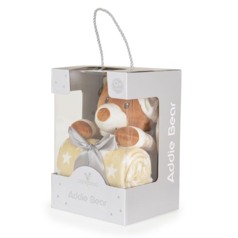 Cangaroo Addie bear babatakaró 75x90 cm - bézs