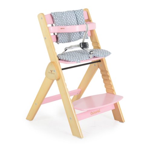 Cangaroo Caramel fa etetőszék - Rózsaszín 