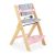 Cangaroo Caramel fa etetőszék - Rózsaszín 