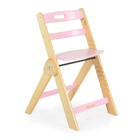 Cangaroo Caramel fa etetőszék - Rózsaszín 