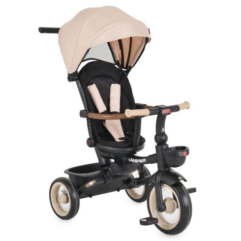 Byox Jasper tricikli összecsukható (forgatható üléssel) - Bézs