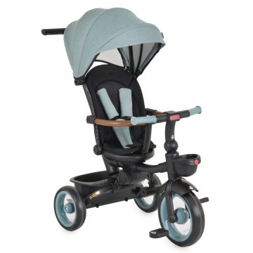   Byox Jasper tricikli összecsukható (forgatható üléssel) - Zöld