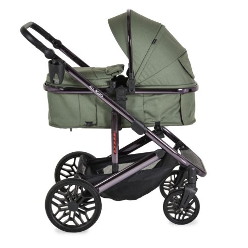 Moni ALL ROAD multifunkciós babakocsi szett - Zöld