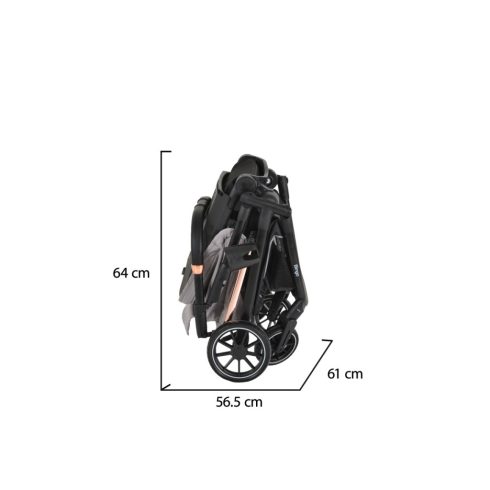 Moni Bingo sport babakocsi - Steel