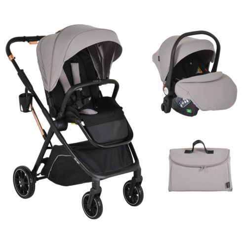 Moni Bingo 2:1 babakocsi szett - Steel