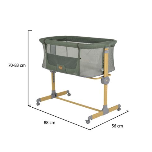 Cangaroo Aura babaöböl és babaágy - Zöld