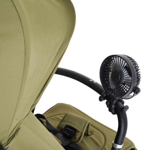 Cangaroo Vento ventilátor babakocsihoz - fekete 