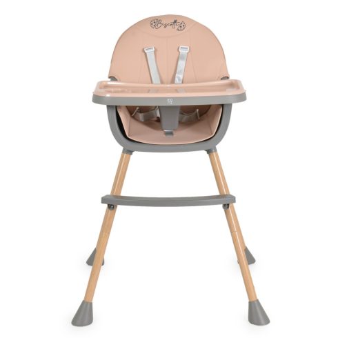 Moni Biscotti 2in1 fix etetőszék - Rózsaszín