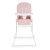 Cangaroo Waffle fix etetőszék - Rózsaszín 