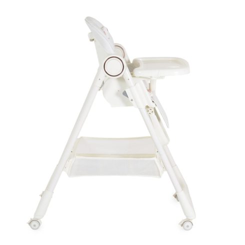 Moni SURPRISE multifunkciós etetőszék (ajándék szilikon tányérral, evőeszközzel, előkével) - Fehér 