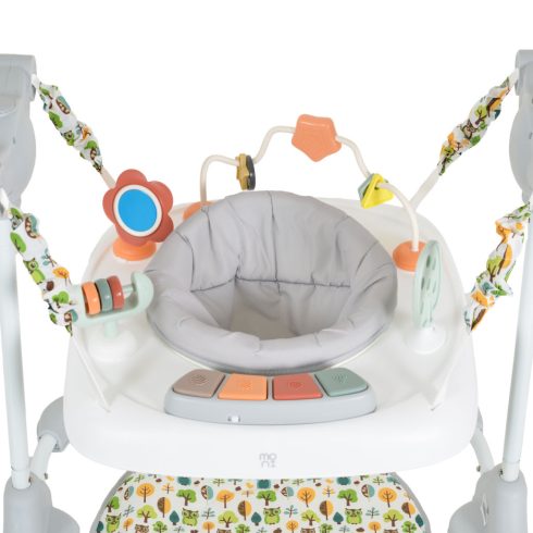 Moni Hop interaktív baba ugráló - Szürke