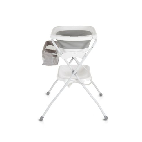 Cangaroo Como 2 in 1 pelenkázó állvány Összecsukható káddal - szürke