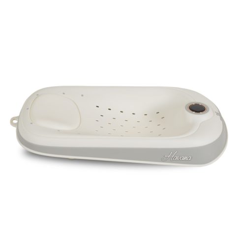 Cangaroo Havana babatartó kádba vízhőmérővel - fehér/szürke