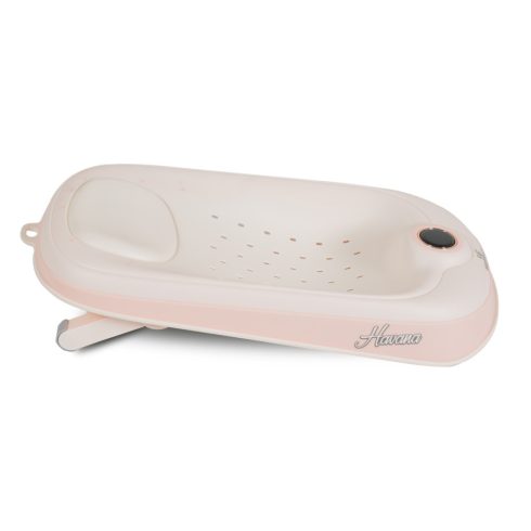 Cangaroo Havana babatartó kádba vízhőmérővel - rózsaszín 