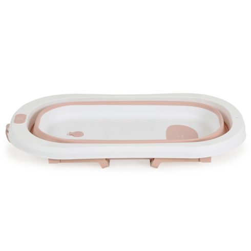 Moni Palma összecsukható kád fürdetőpárnával - rózsaszín 