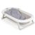 Moni Palma összecsukható kád fürdetőpárnával - szürke 