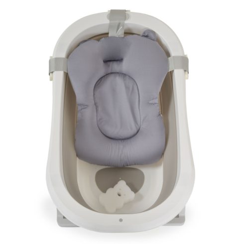 Moni Palma összecsukható kád fürdetőpárnával - szürke 