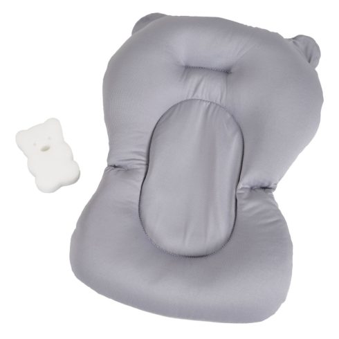 Moni Palma összecsukható kád fürdetőpárnával - szürke 