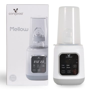  Cangaroo Mellow 4in1 cumisüveg melegítő, sterilizáló, melegen tartó funkcióval - fehér