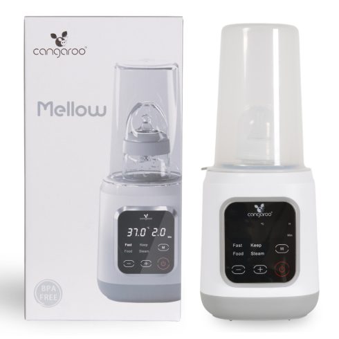 Cangaroo Mellow 4in1 cumisüveg melegítő, sterilizáló, melegen tartó funkcióval - fehér