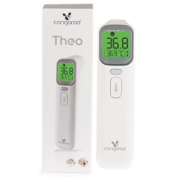   Cangaroo Theo infrás hőmérő érintésmentes LEDes, elemes 