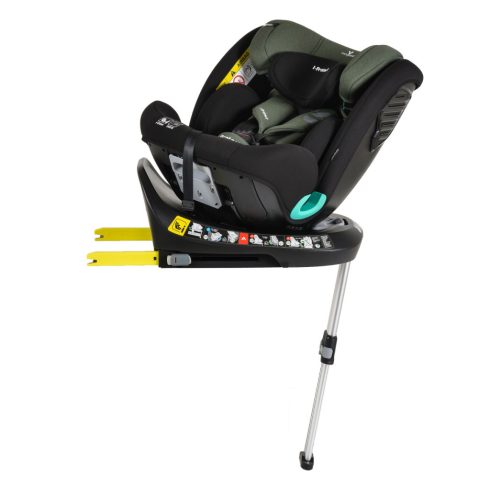 Cangaroo i-Protect Isofix autós ülés 360 forgatható (40-150 cm) - Steel grey