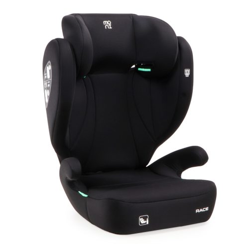 Moni Race biztonsági autósülés I-Size 100-150cm - fekete