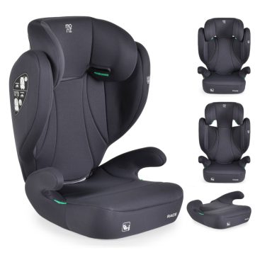   Moni Race biztonsági autósülés I-Size 100-150cm - szürke