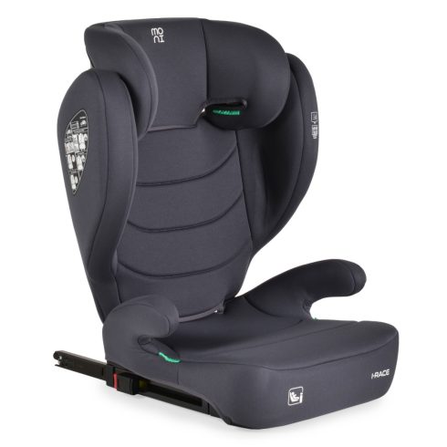 Moni I-RACE biztonsági autósülés 100-150cm - szürke 