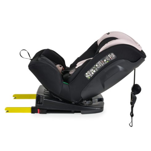 Moni Vamos Isofix autós ülés 360 forgatható (40-150 cm) - Baby pink