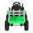 Moni Dallas elektromos traktor utánfutóval 140 cm - Zöld