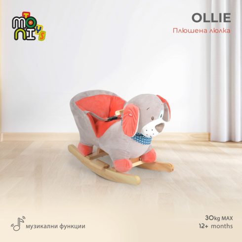 Moni Toys Hintázó kutyus 60 cm - Ollie