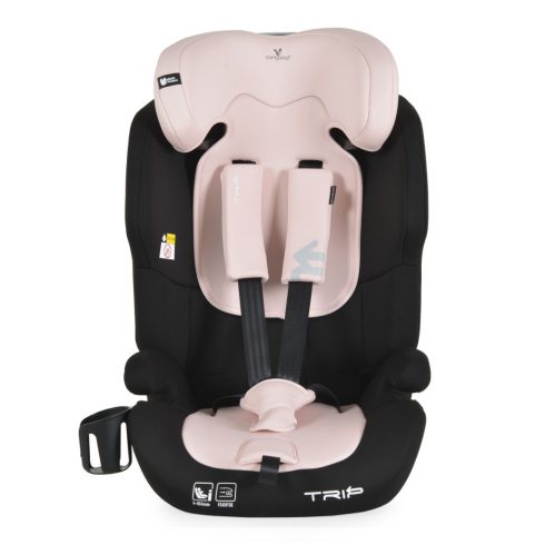 Cangaroo Trip biztonsági autósülés 76-150cm - Baby pink