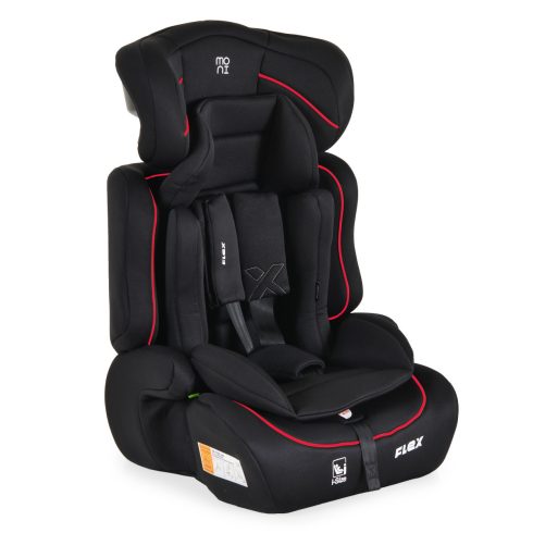 Moni Flex biztonsági autósülés 76-150cm - Fekete/piros