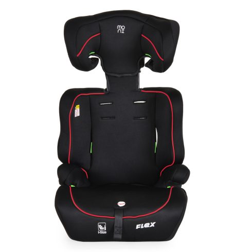 Moni Flex biztonsági autósülés 76-150cm - Fekete/piros