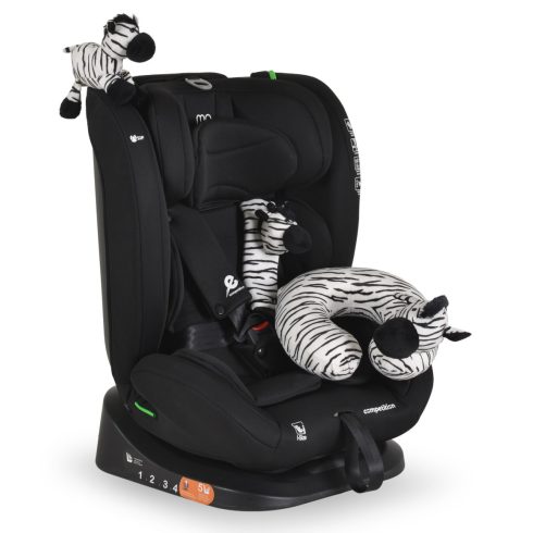 Moni Competition gyermekülés (40-150 cm) - Fekete