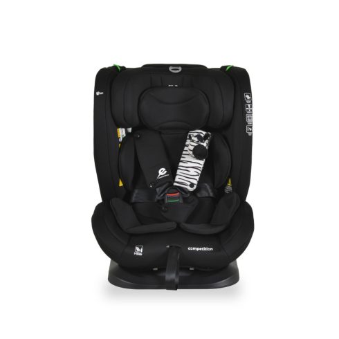 Moni Competition gyermekülés (40-150 cm) - Fekete