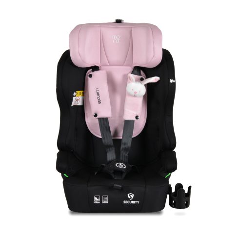 Moni Security isofix biztonsági autósülés 76-150cm  - Rózsaszín
