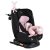 Moni i-Maxx i-Size Isofix gyermekülés (40-150 cm) - Rózsaszín 