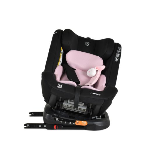 Moni i-Maxx i-Size Isofix gyermekülés (40-150 cm) - Rózsaszín 