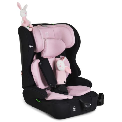 Moni Rock biztonsági autósülés 76-150cm - Rózsaszín