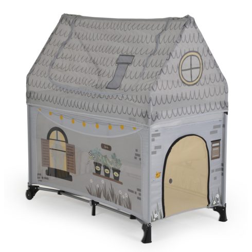 Cangaroo Playhouse 2 szintes utazóágy - szürke 