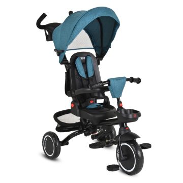   Byox Cruz tricikli összecsukható (forgatható üléssel) - Türkiz 